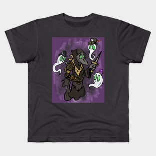 Ghostly Plague Doctor Kids T-Shirt